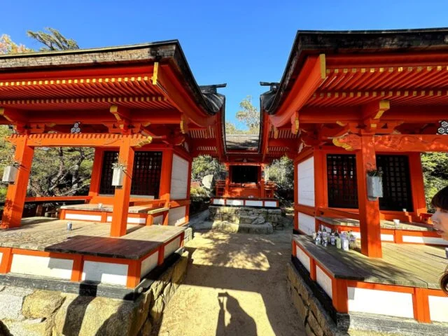 宮島 弥山 弥山山上の寺社建物群