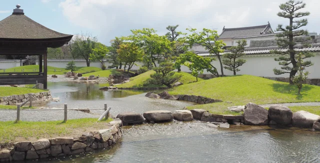 赤穂城跡の二之丸庭園