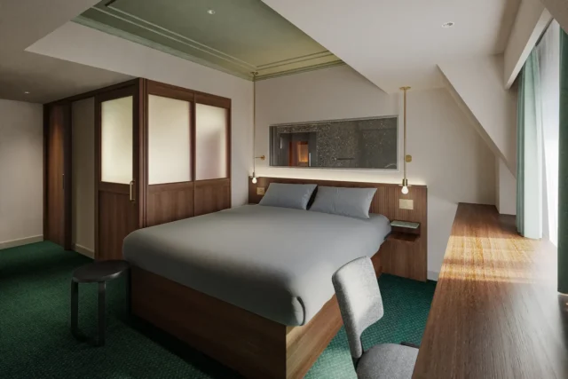 BASE LAYER HOTEL KOBE SANNOMIYAのSAUNA QUEEN ROOM公式掲載画像。