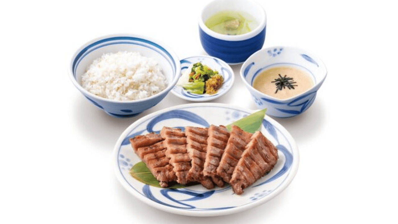 牛たん・麦めし・とろろの公式料理ビジュアル