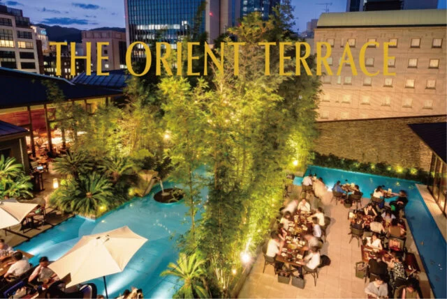 THE ORIENT公式掲載画像。THE ORIENT TERRACE 2026の会場イメージ。