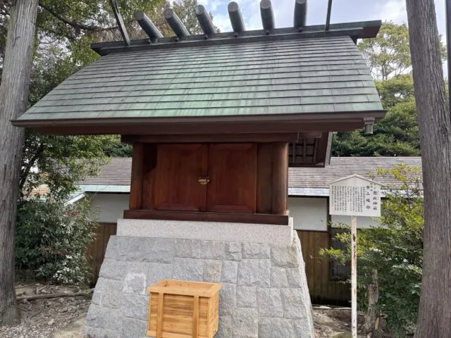 齋殿神社の社殿（2025年2月17日撮影）