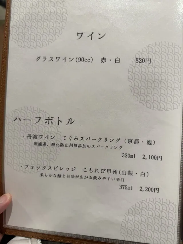 グラス・ハーフボトルワインの当時の紙面。（2025年1月7日撮影）