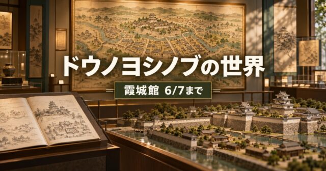 ドウノヨシノブの世界は終了｜霞城館の会期・料金・展示内容の記録のアイキャッチ
