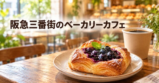 &COFFEE MAISON KAYSER 阪急三番街｜北館B2Fでコーヒーとパンを短く楽しむのアイキャッチ