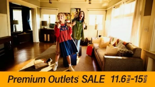 PREMIUM OUTLETS SALE 11月6日〜15日のキービジュアル