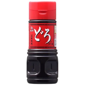 赤いキャップと赤いラベルのどろソース通常品360g