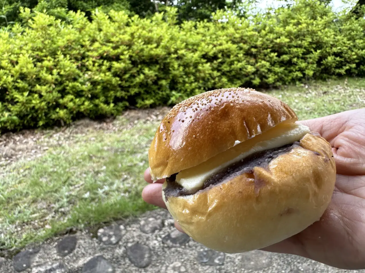 カスタネットのあんバター