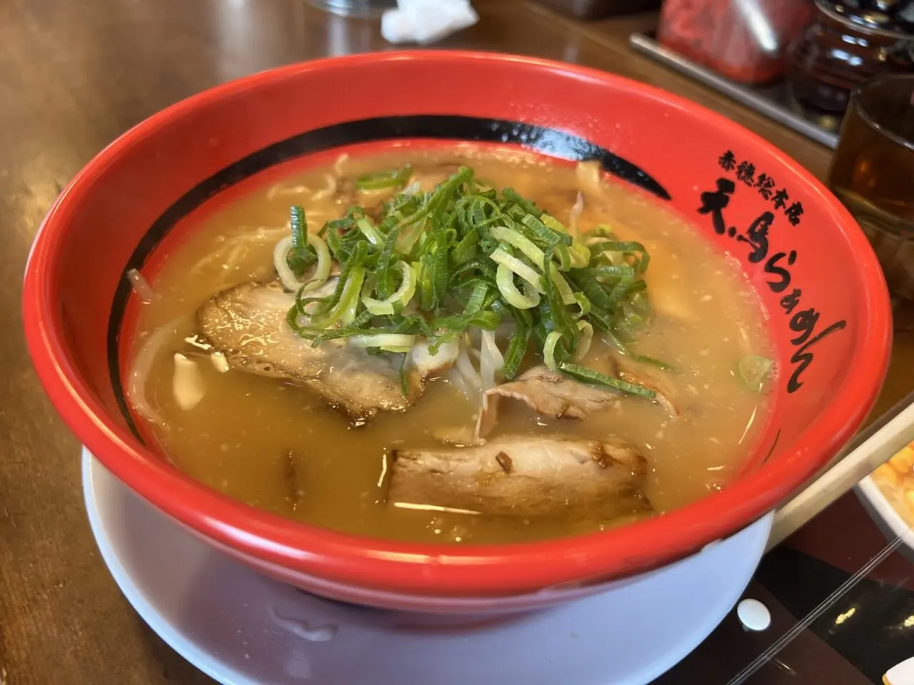 天馬らぁめんのラーメン