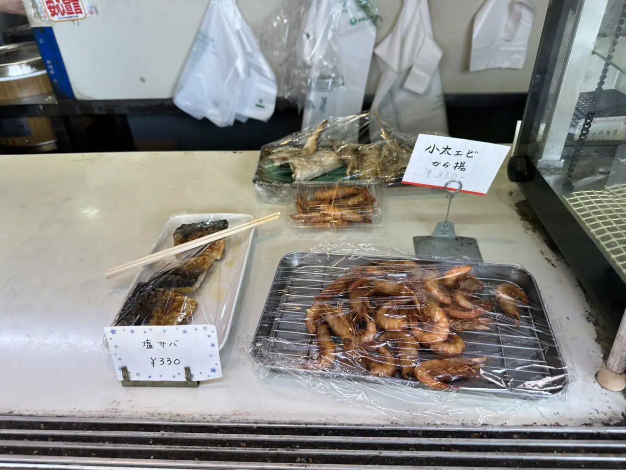 いがはらフーズのお惣菜コーナー