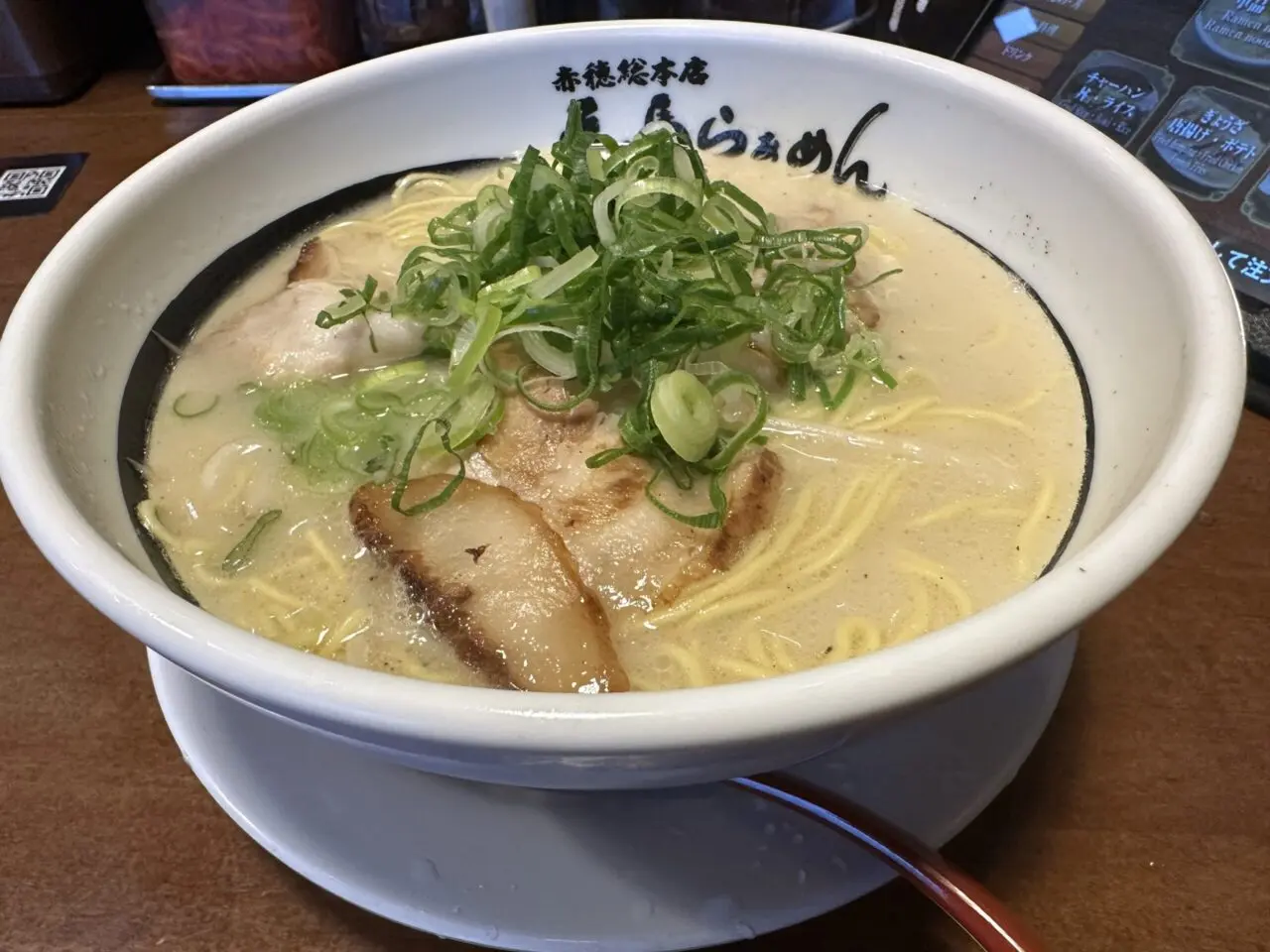 天馬らぁめんのラーメン