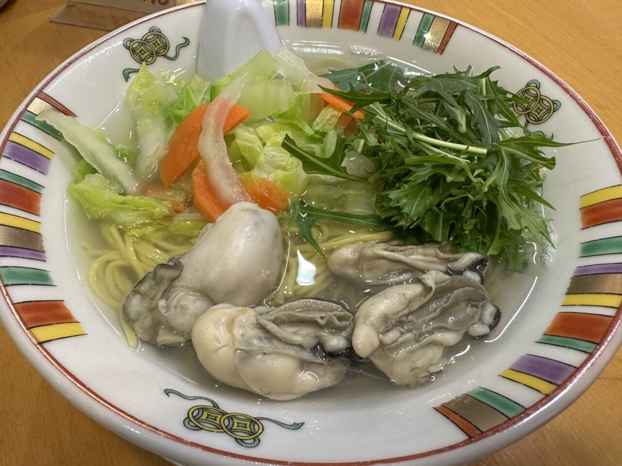 牡蠣ラーメン
