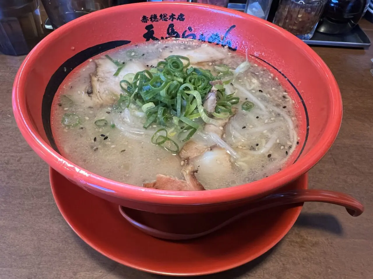 天馬らぁめんの料理