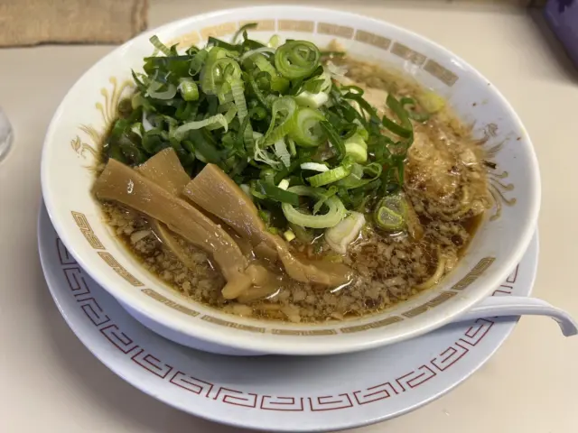 上町ラーメンのしょう油ラーメン