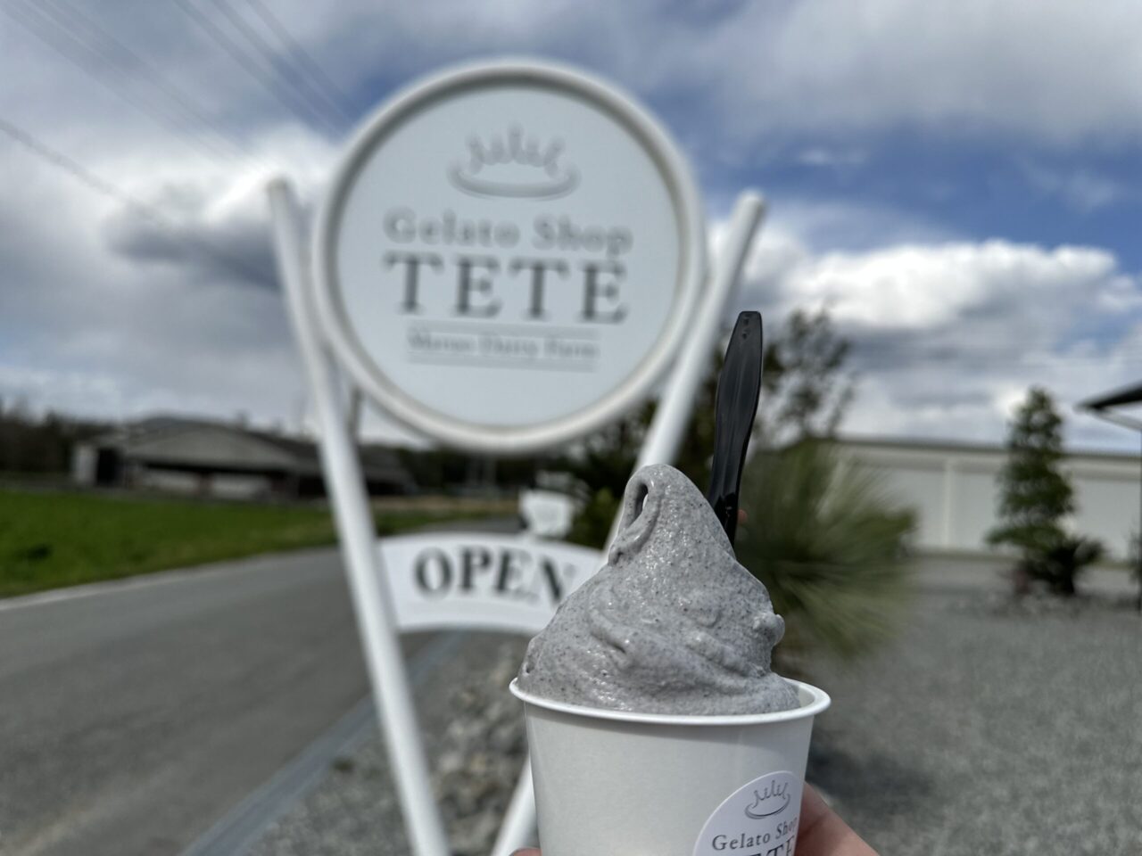 Gelato Shop TETE 黒ごま