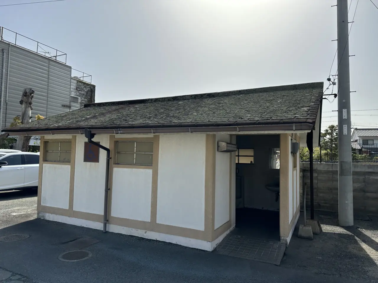 赤穂市加里屋駐車場のトイレ