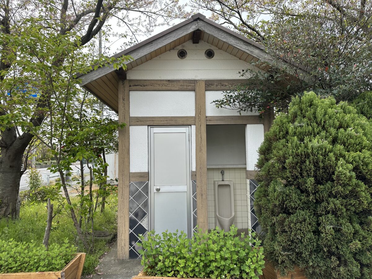 赤穂市新田無料駐車場のトイレ
