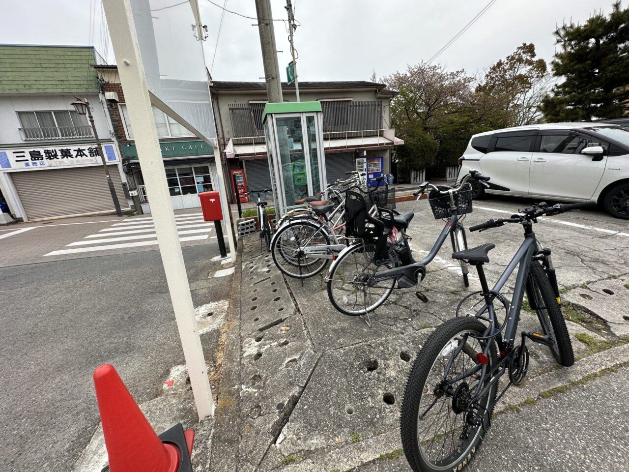 赤穂御崎観光駐車場の駐輪場