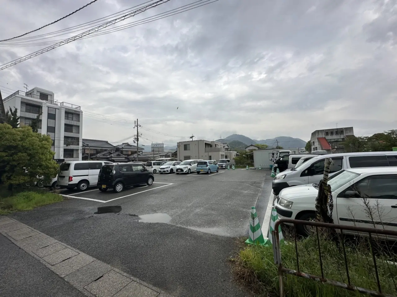 赤穂市駅前町無料駐車場の外観