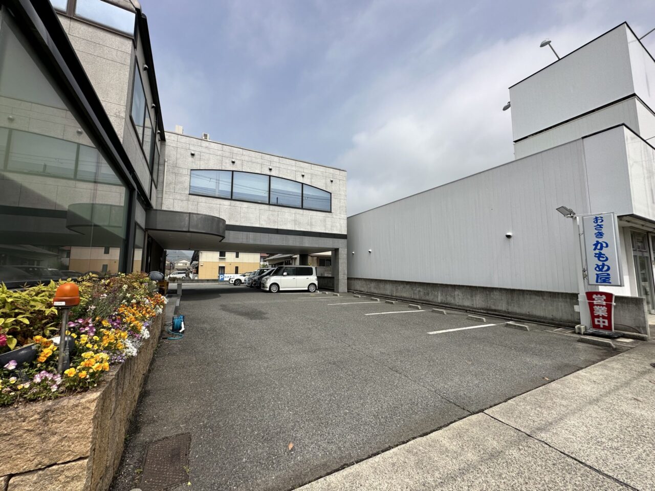 おさきかもめ屋 城西館の駐車場