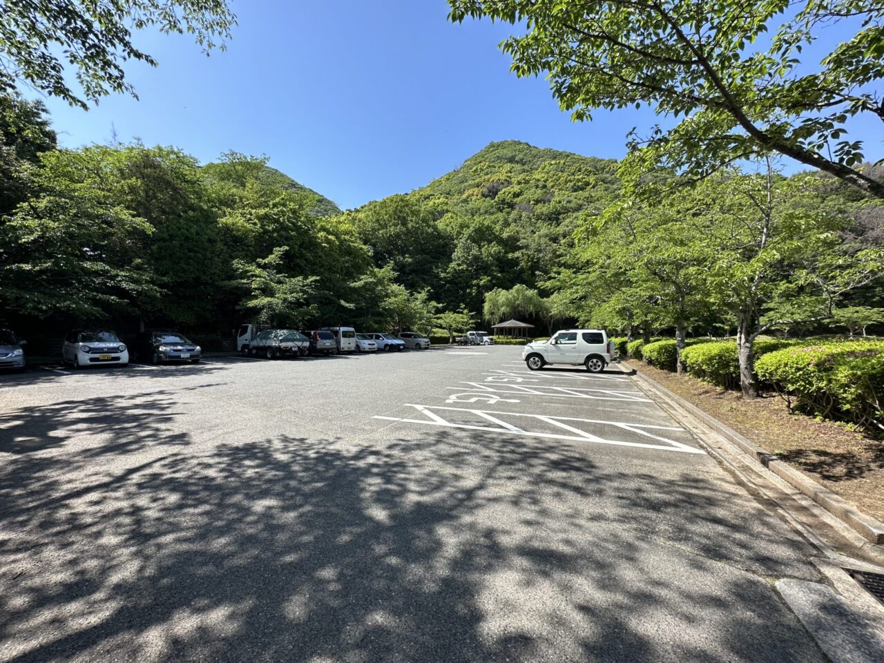 龍野公園駐車場 下側無料駐車場 24時間 ※時期により有料 トイレあり