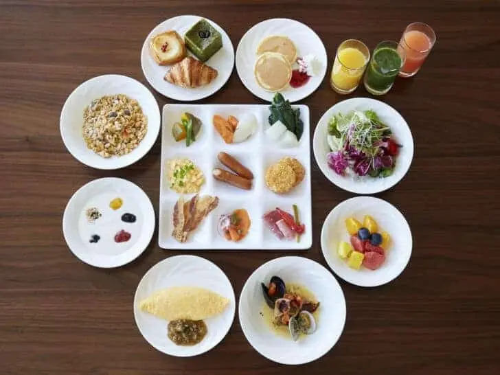 神戸ポートピアホテルの朝食ビュッフェ