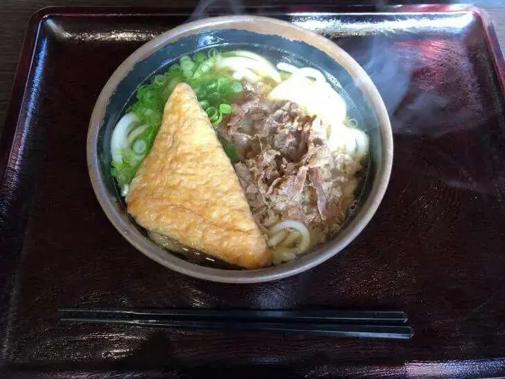 さぬきうどん來家の肉うどん