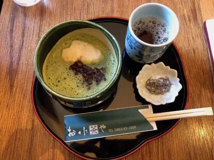 おくに茶やの仁多米ぜんざい