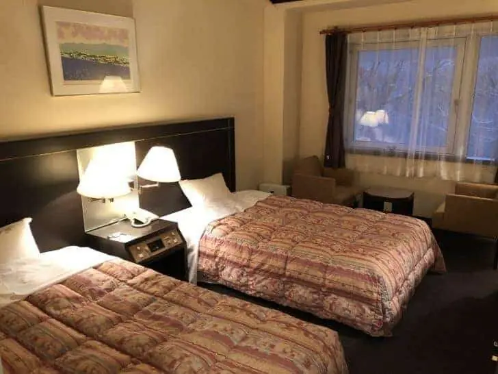 ロシュフォールの部屋からの眺め