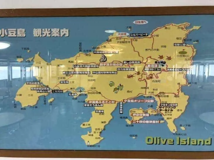 日生港フェリーの客室