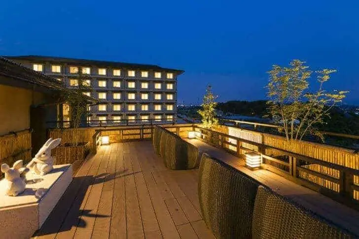 お宿 月夜のうさぎの全景