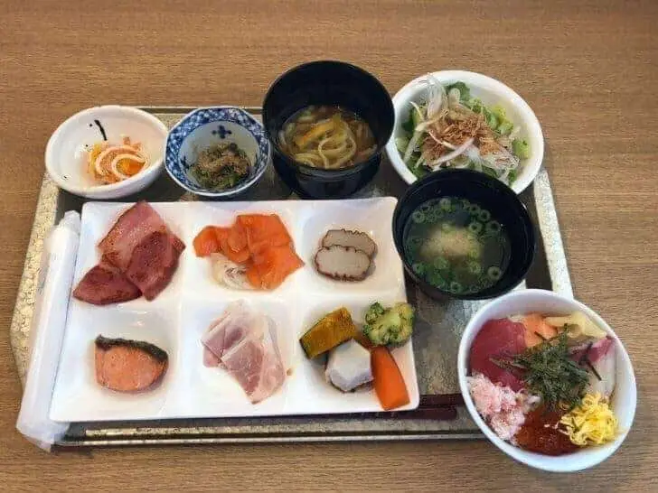 お宿 月夜のうさぎのバイキング