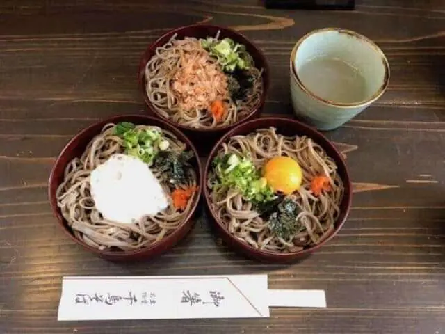 千鳥そばの割子そば