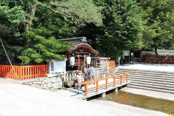 下鴨神社の御手洗川