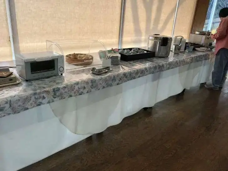 ロシュフォールの食事会場